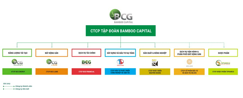 Các công ty con và liên kết với BCG