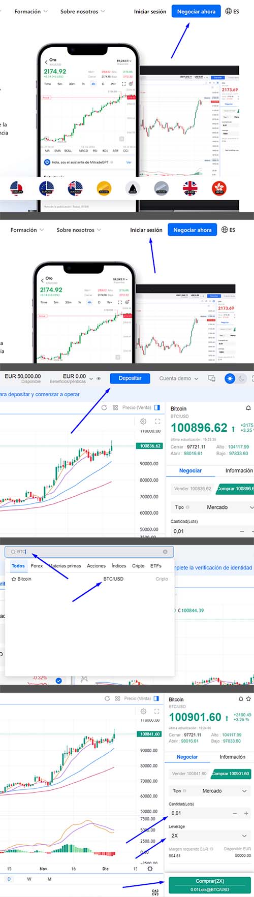 ¿Cómo y dónde comprar bitcoin en México? - Mitrade